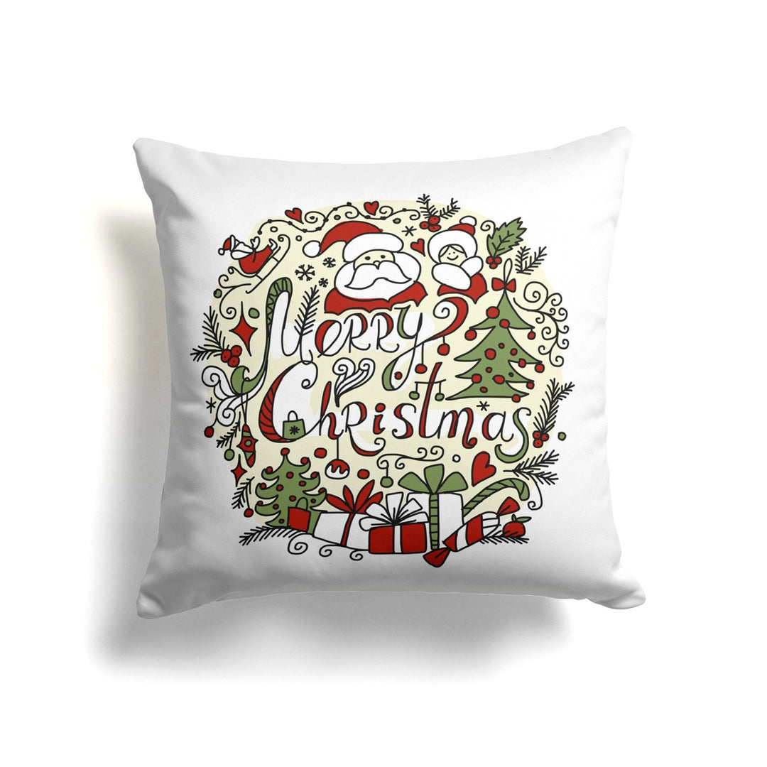 Christmas Pillow Cover|Merry Xmas Cushion Case|Xmas Home Decor|Winter Trend Pillow Case|New Year Throw Pillowtop|Christmas Cushion Cover