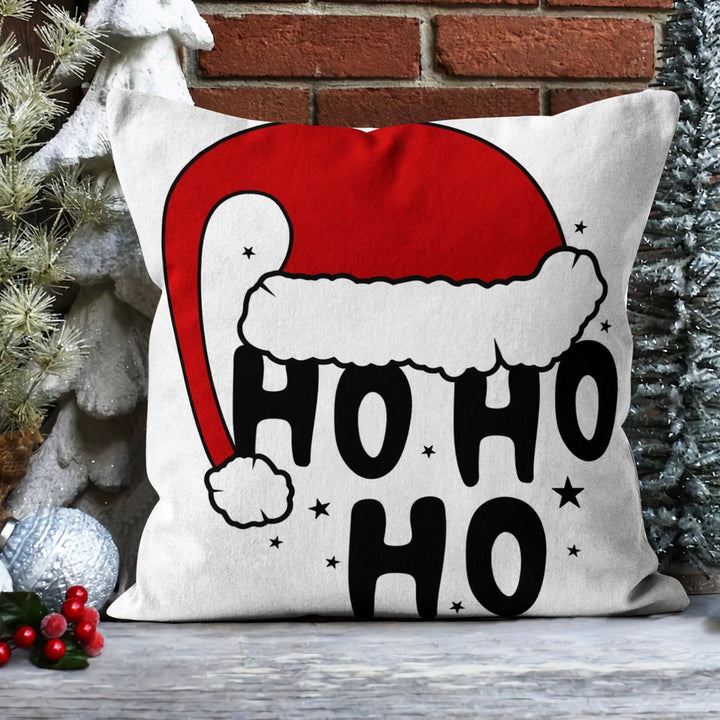 Christmas Pillow Cover|Santa Claus Cushion Case|Dear Santa I Can Explain Print Home Decor|Winter Trend Pillow|Ho Ho Ho Xmas Throw Pillowtop