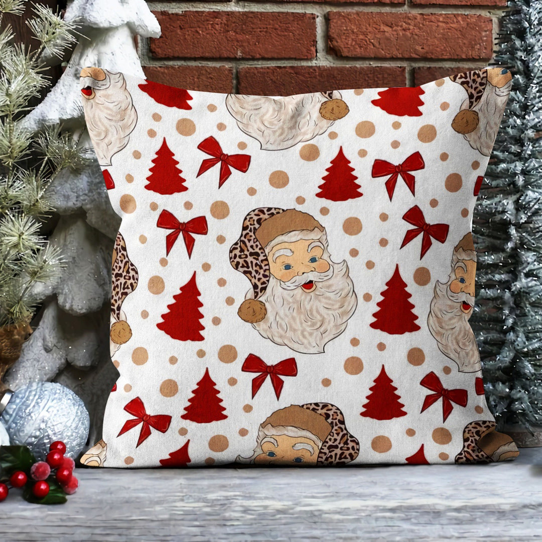 Christmas Pillow Cover|Santa Claus Cushion Case|Dear Santa I Can Explain Print Home Decor|Winter Trend Pillow|Ho Ho Ho Xmas Throw Pillowtop