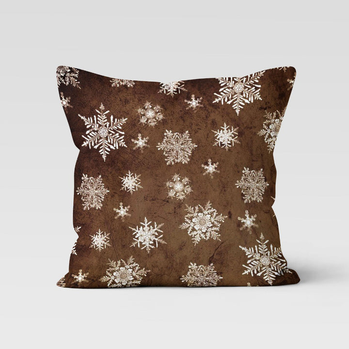 Winter Pillow Cover|Snowflake Pillow|Decorative Winter Cushion Case|Xmas Home Decor|Xmas Gift Ideas|Snowflake Cushion|Outdoor Pillowtop