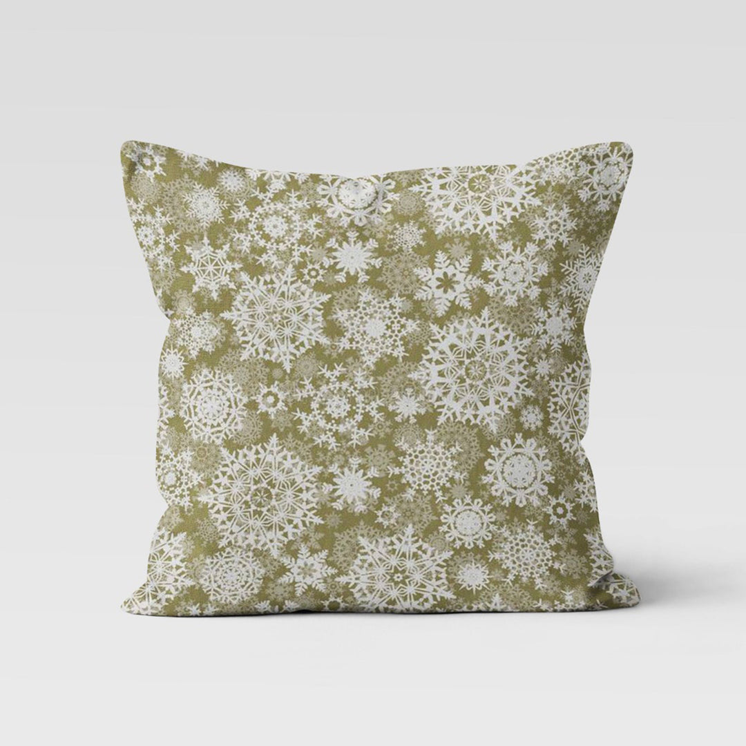 Winter Pillow Cover|Snowflake Pillow|Decorative Winter Cushion Case|Xmas Home Decor|Xmas Gift Ideas|Snowflake Cushion|Outdoor Pillowtop