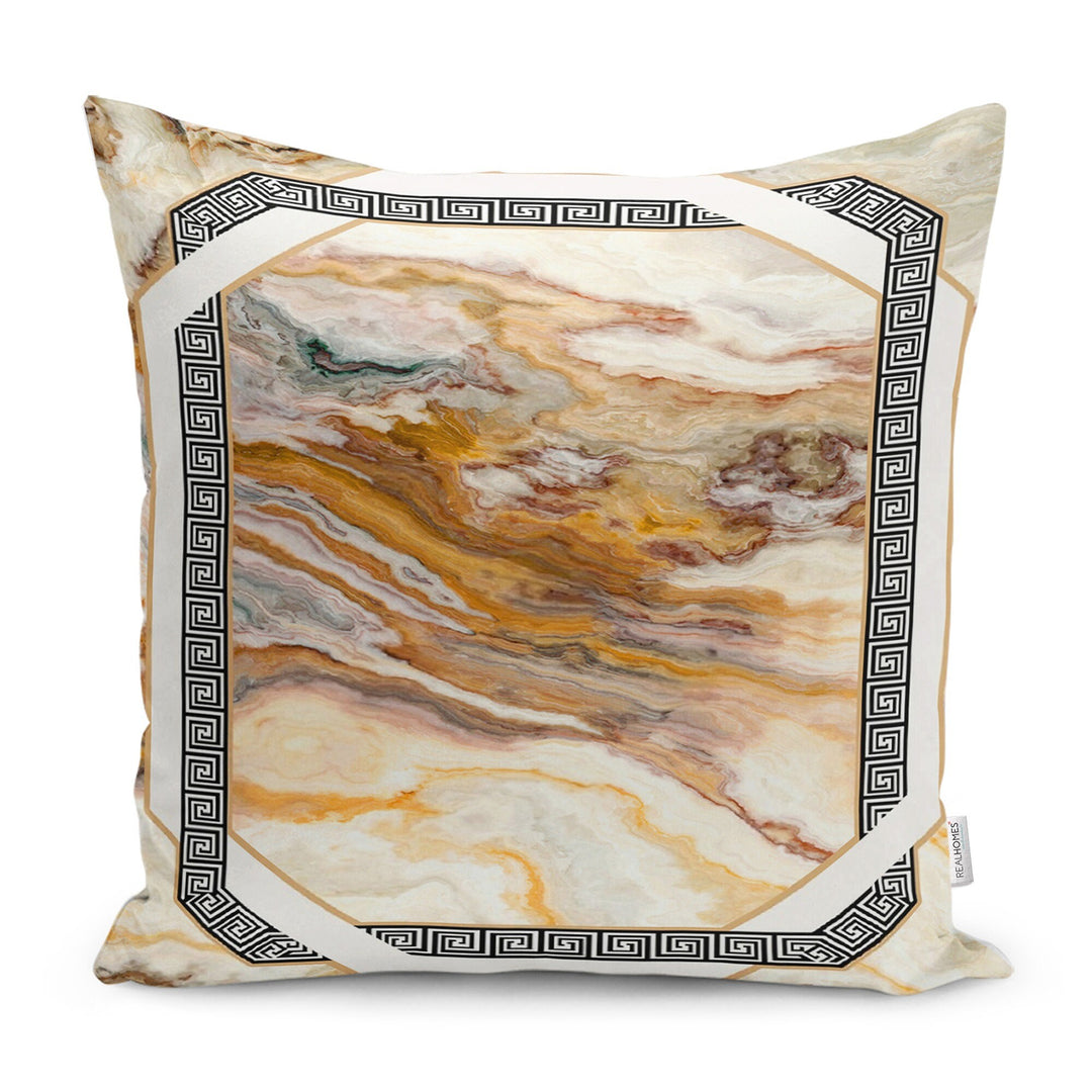 Marble Pillow Case|Abstract Home Decor|Decorative Housewarming Pillow|Farmhouse Pillowtop|Modern Throw Pillowcase|Boho Bedding Cushion Cover