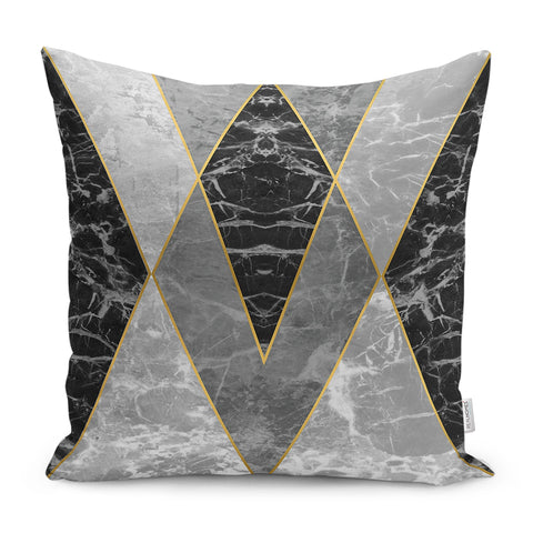 Marble Pillow Case|Geometric Cushion|Decorative Housewarming Pillow|Farmhouse Pillowtop|Outdoor Throw Pillowcase|Boho Bedding Cushion Cover