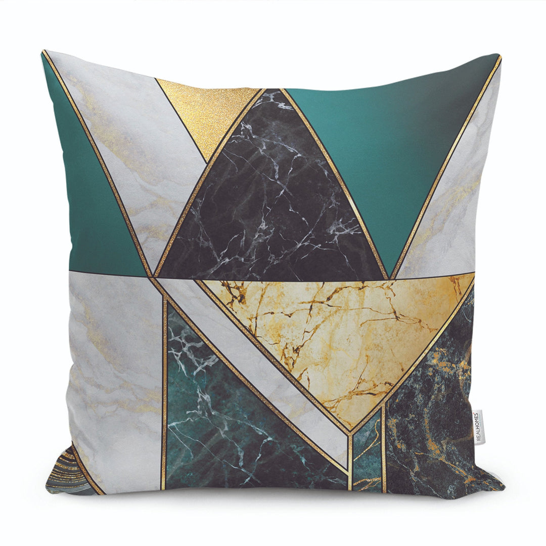 Marble Pillow Cover|Abstract Cushion|Housewarming Pillow|Farmhouse Geometric Pillowtop|Outdoor Throw Pillowcase|Boho Bedding Cushion Case