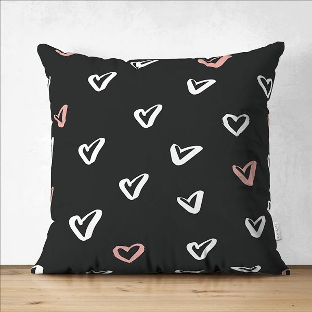 Love Pillow Cover|Happy Valentine's Day|Miss You Cushion Cover|Romantic Pillowcase|Heart Cushion Case|Valentine Pillowtop|Love Home Decor