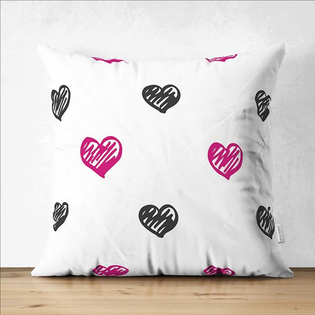 Love Pillow Cover|Forever Together Pillow|Romantic Pillowcase|Heart Cushion Case|Valentine's Day Gift|Love Cushion Cover|Valentine Pillowtop