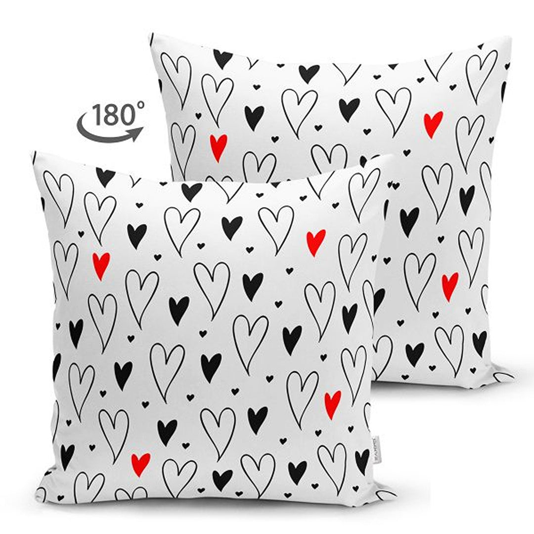 Love Pillow Cover|Be Mine Pillowcase|Heart Cushion Case|Valentine's Day Gift|Love Cushion Cover|Best Gift for Wife|Valentine Pillowtop