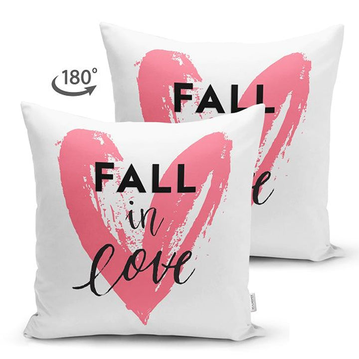 Valentine Pillow Top|Fall in Love Pillow|Romantic Pillowcase|Heart Cushion Case|Valentine's Day Gift|Love Cushion Cover|You Make Me Happy