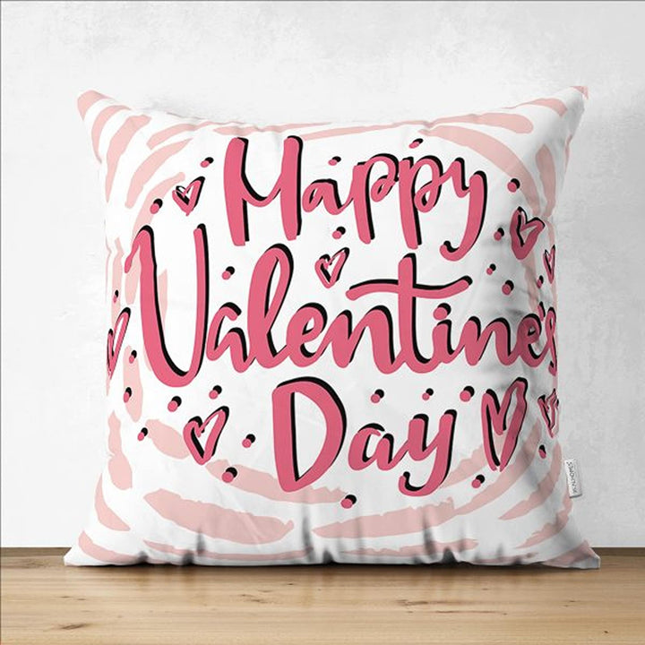 Love Pillow Cover|Happy Valentine's Day Gift|XO Print Pillowcase|Romantic Cushion|Love Cushion Cover|Best Gift for Her|Valentine Pillowtop