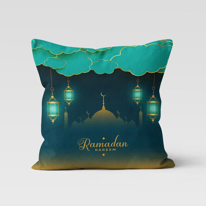 Ramadan Pillow Case|Ramadan Kareem Decor|Eid Mubarak Cushion|Islamic Cushion Case|Authentic Pillowtop|Gift for Muslims|Mystic Pillowcase