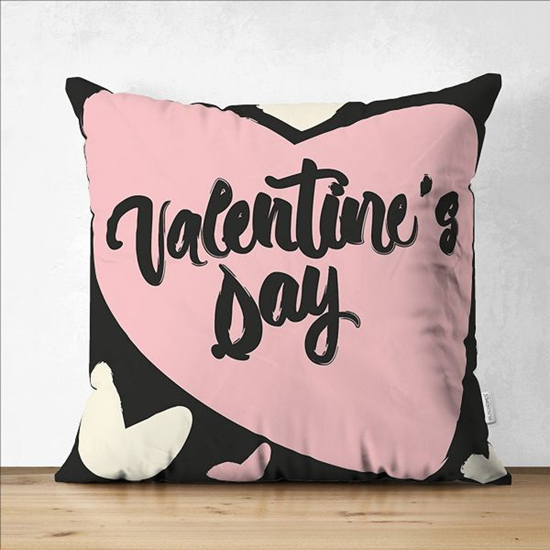 Love Pillow Cover|Romantic Pillowcase|Heart Cushion Case|Happy Valentine's Day Gift|Love Cushion Cover|Thinking of You|Valentine Pillowtop