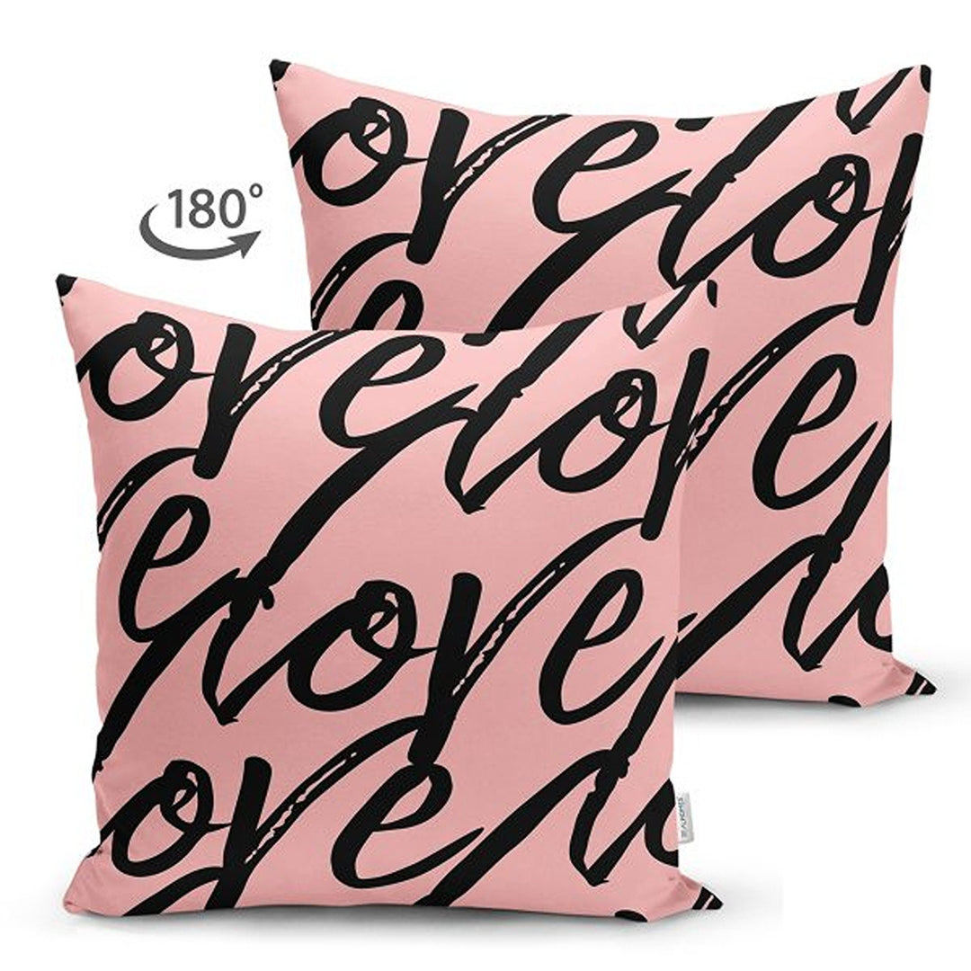 Love Pillow Cover|Romantic Pillowcase|Heart Cushion Case|Happy Valentine's Day Gift|Love Cushion Cover|Thinking of You|Valentine Pillowtop