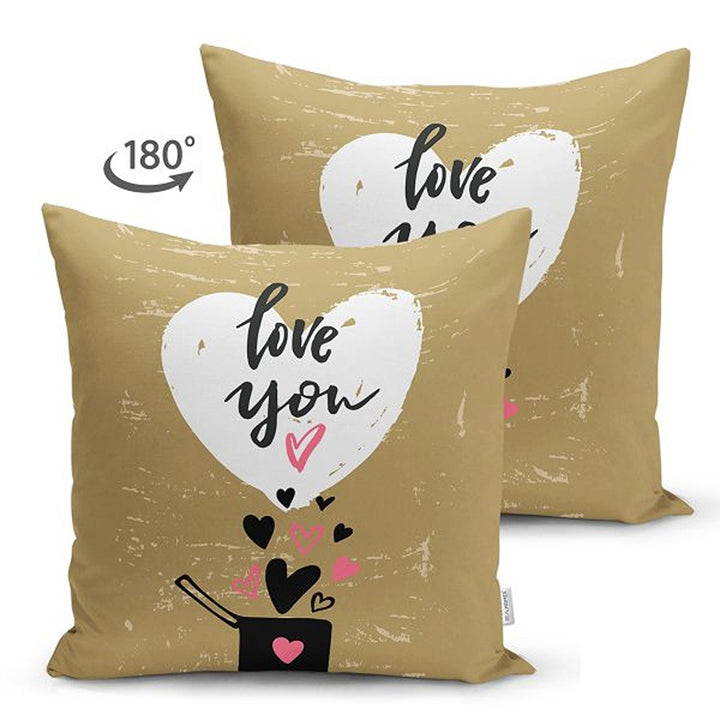 Love Throw Pillow Cover|I Love You To The Moon and Back Cushion Case|Only You Pillowcase|Valentine's Day Cushion Cover|Valentine Pillowtop