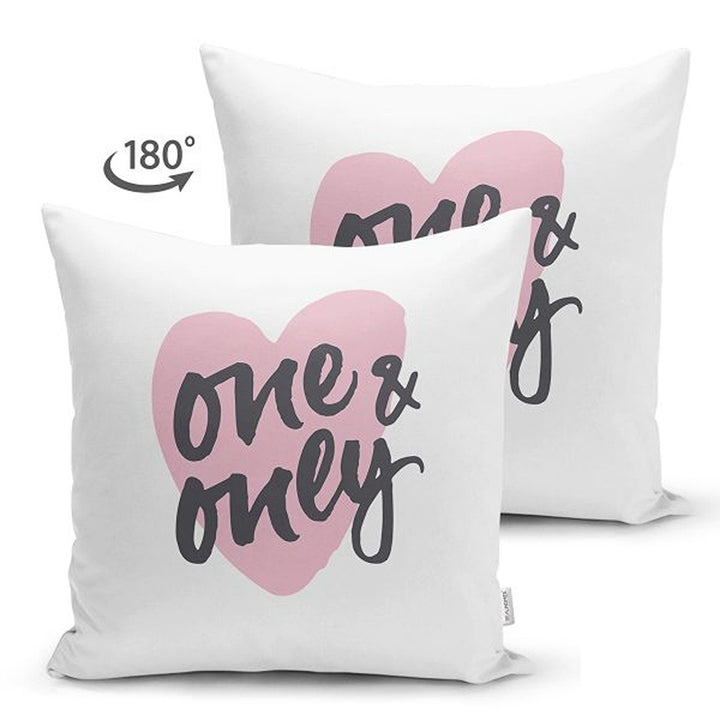 Love Pillow Cover|For You Pillowcase|One and Only Cushion Case|XO Print Pillowtop|Valentine's Day Gift|Love Cushion Case|Gift for Sweetheart