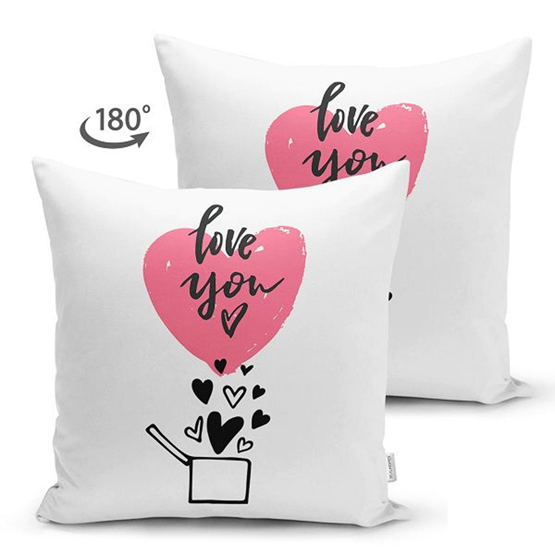 Love Pillow Cover|Be Mine Pillowcase|Heart Cushion Case|Valentine's Day Gift|Love Arrow Cushion Cover|Best Gift for Her|Valentine Pillowtop