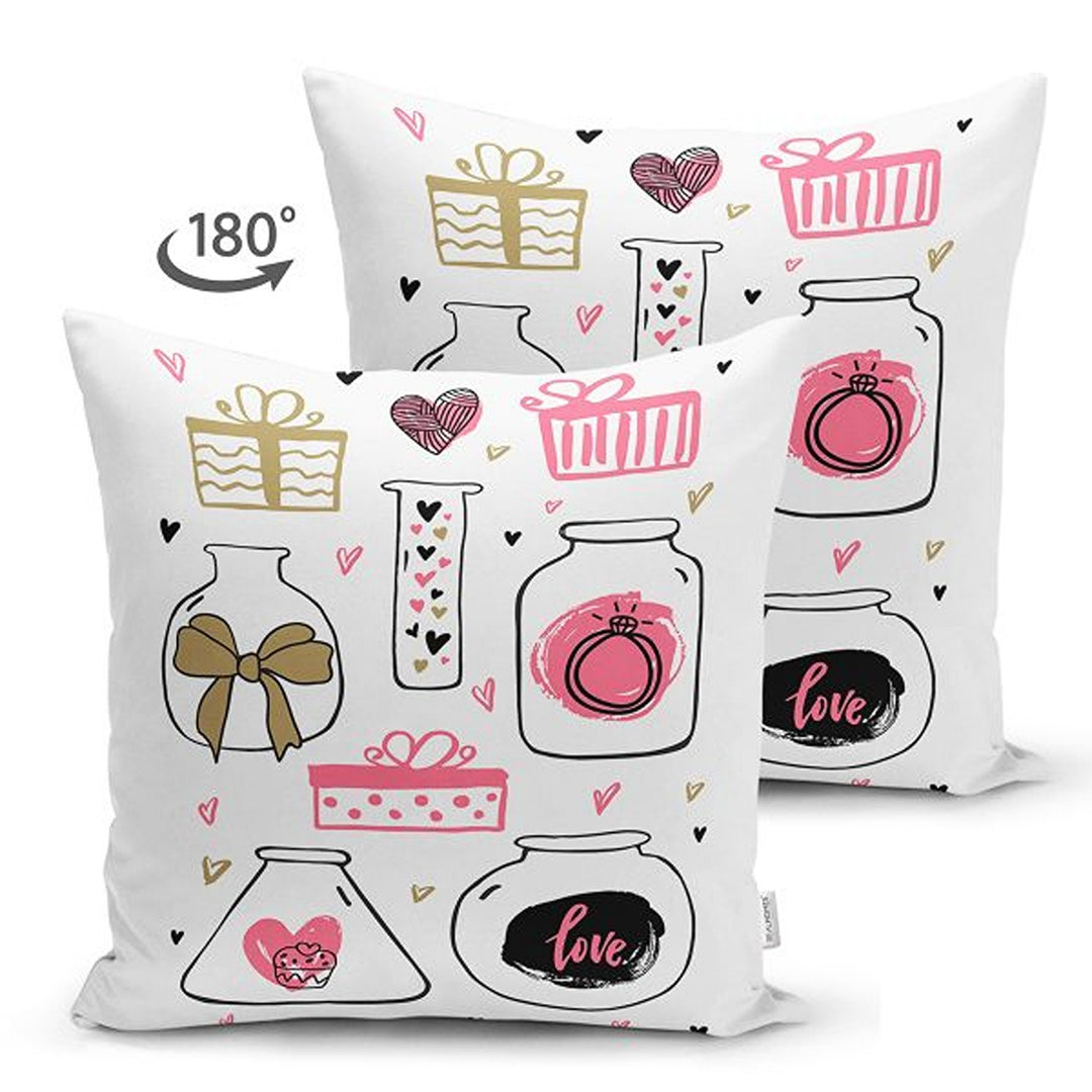 Love Pillow Cover|Be Mine Pillowcase|Heart Cushion Case|Valentine's Day Gift|Love Arrow Cushion Cover|Best Gift for Her|Valentine Pillowtop