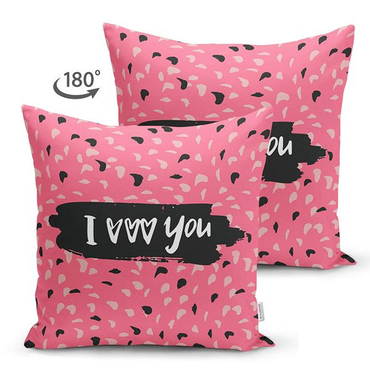 Love Pillow Cover|Romantic Pillowcase|Happy Valentine's Day Pillow|I Love You Cushion Cover|Love What You Do|Be My Valentine Cushion Case