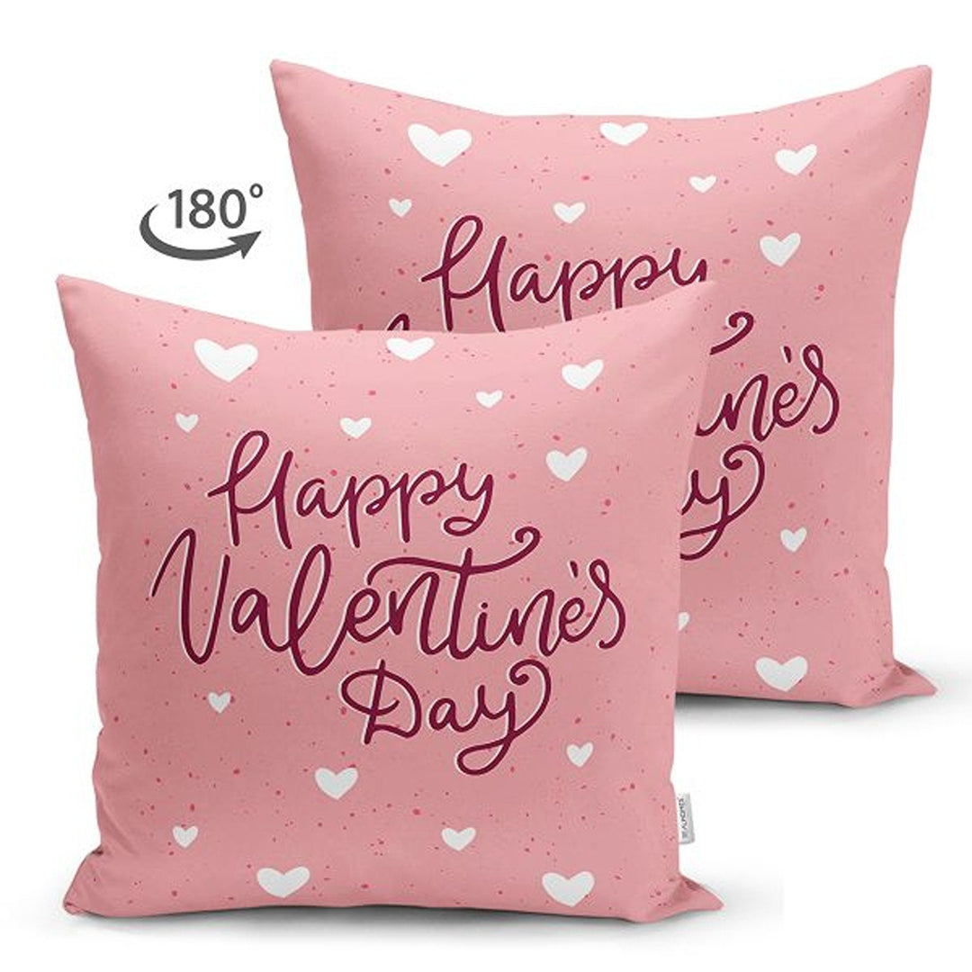 Love Pillow Cover|Romantic Pillowcase|Happy Valentine's Day Pillow|I Love You Cushion Cover|Love What You Do|Be My Valentine Cushion Case