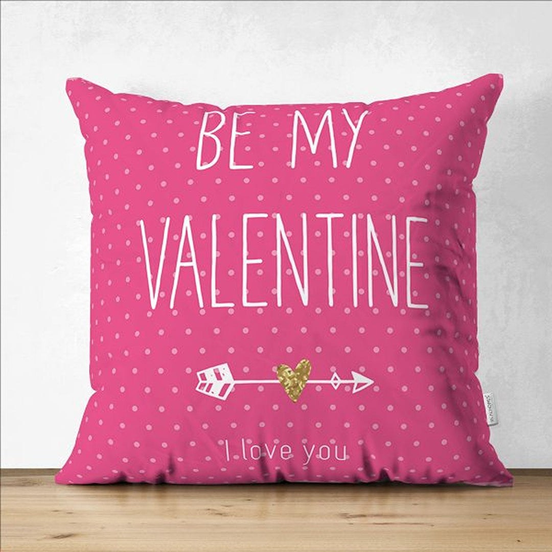 Love Pillow Cover|Romantic Pillowcase|Happy Valentine's Day Pillow|I Love You Cushion Cover|Love What You Do|Be My Valentine Cushion Case