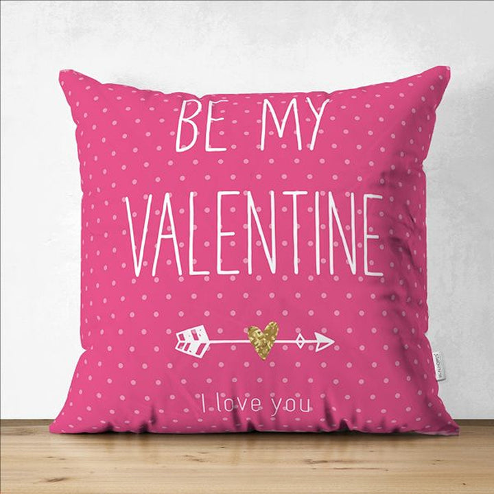 Love Pillow Cover|Romantic Pillowcase|Happy Valentine's Day Pillow|I Love You Cushion Cover|Love What You Do|Be My Valentine Cushion Case