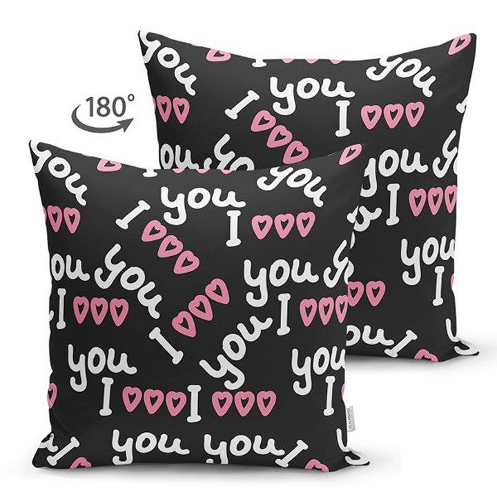 Love Pillow Cover|I Love You Pillow|February 14 Cushion Case|Valentine Day Decor|Gift Cushion Cover|Best Gift for Her|Valentine Pillowtop