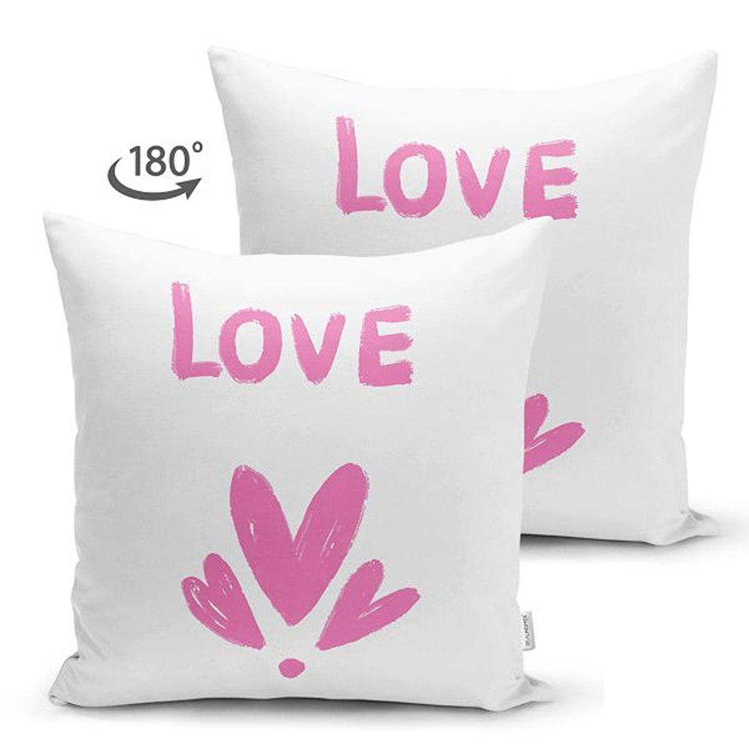 Love Pillow Cover|Forever Together Pillow|Romantic Pillowcase|Heart Cushion Case|Valentine's Day Gift|Love Cushion Cover|Valentine Pillowtop