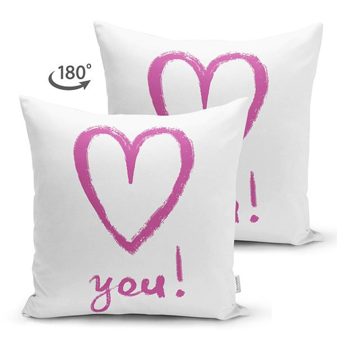 Love Pillow Cover|Forever Together Pillow|Romantic Pillowcase|Heart Cushion Case|Valentine's Day Gift|Love Cushion Cover|Valentine Pillowtop