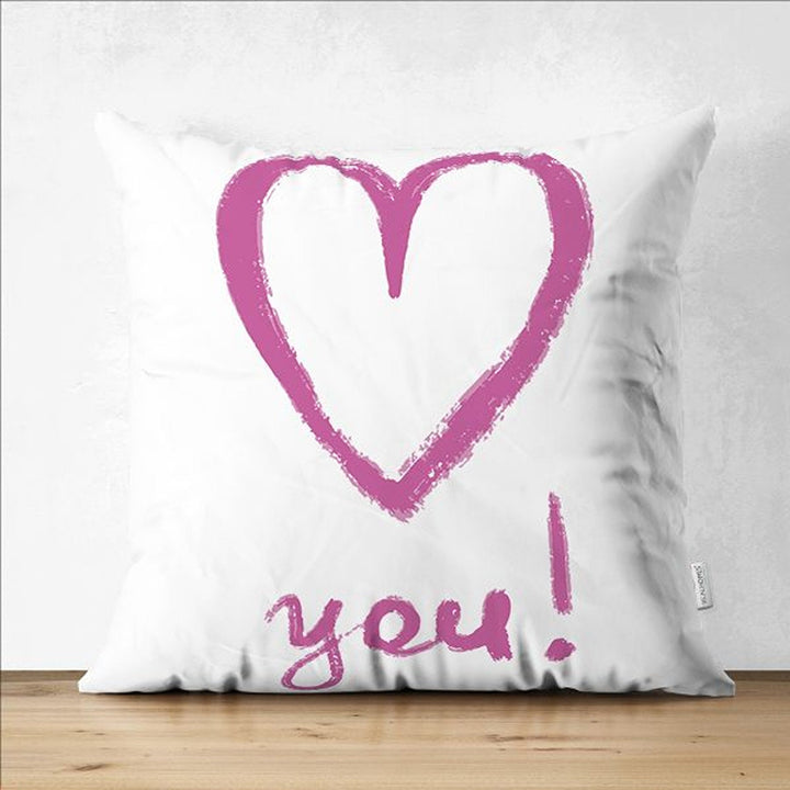 Love Pillow Cover|Forever Together Pillow|Romantic Pillowcase|Heart Cushion Case|Valentine's Day Gift|Love Cushion Cover|Valentine Pillowtop