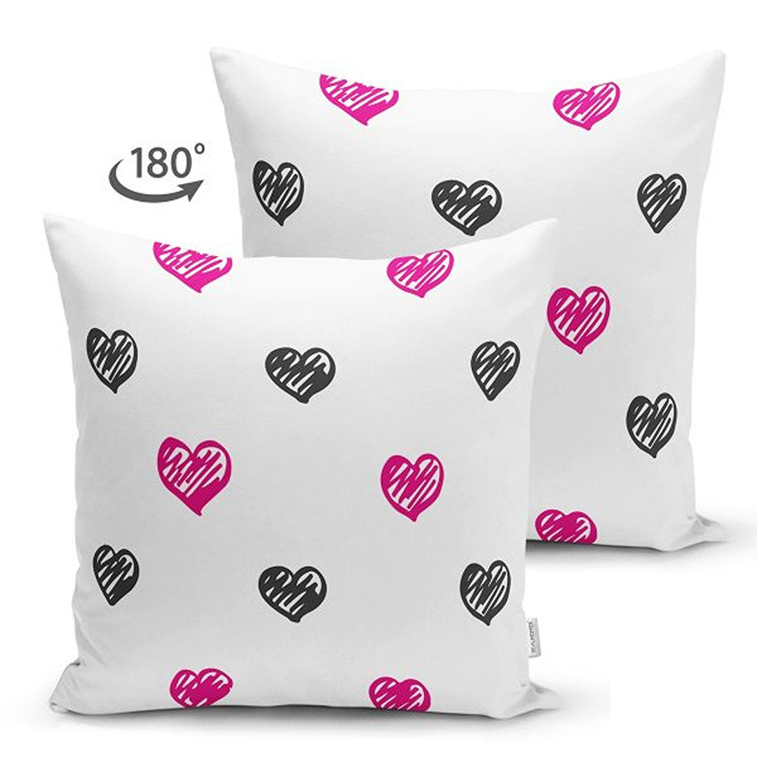 Love Pillow Cover|Forever Together Pillow|Romantic Pillowcase|Heart Cushion Case|Valentine's Day Gift|Love Cushion Cover|Valentine Pillowtop