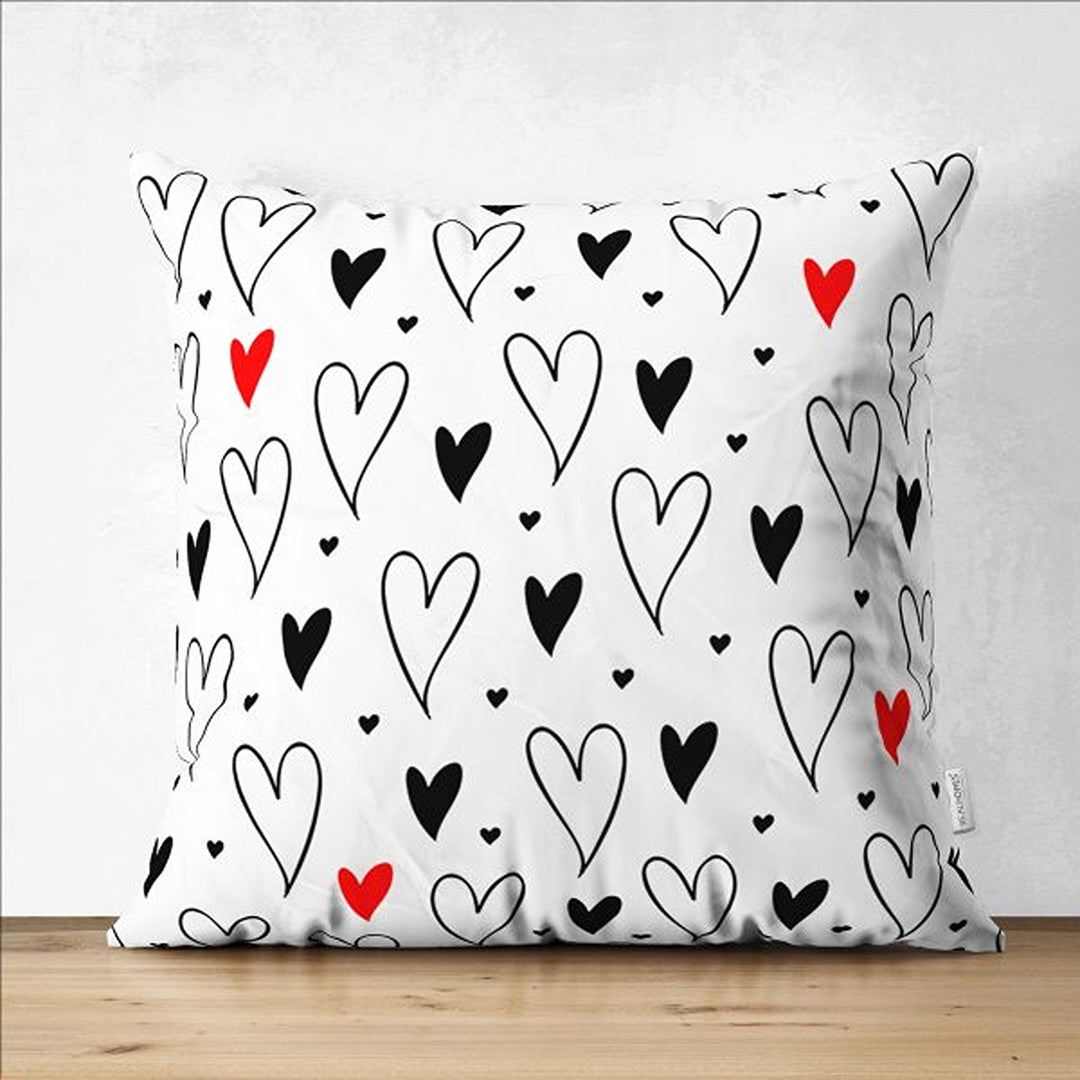 Love Pillow Cover|Be Mine Pillowcase|Heart Cushion Case|Valentine's Day Gift|Love Cushion Cover|Best Gift for Wife|Valentine Pillowtop