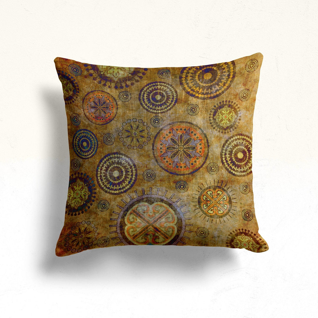 Mandala Pillow Case|Cozy Home Decor|Decorative Pillowtop|Abstract Cushion|Boho Bedding Decor|Throw Pillow Top|Housewarming Cushion