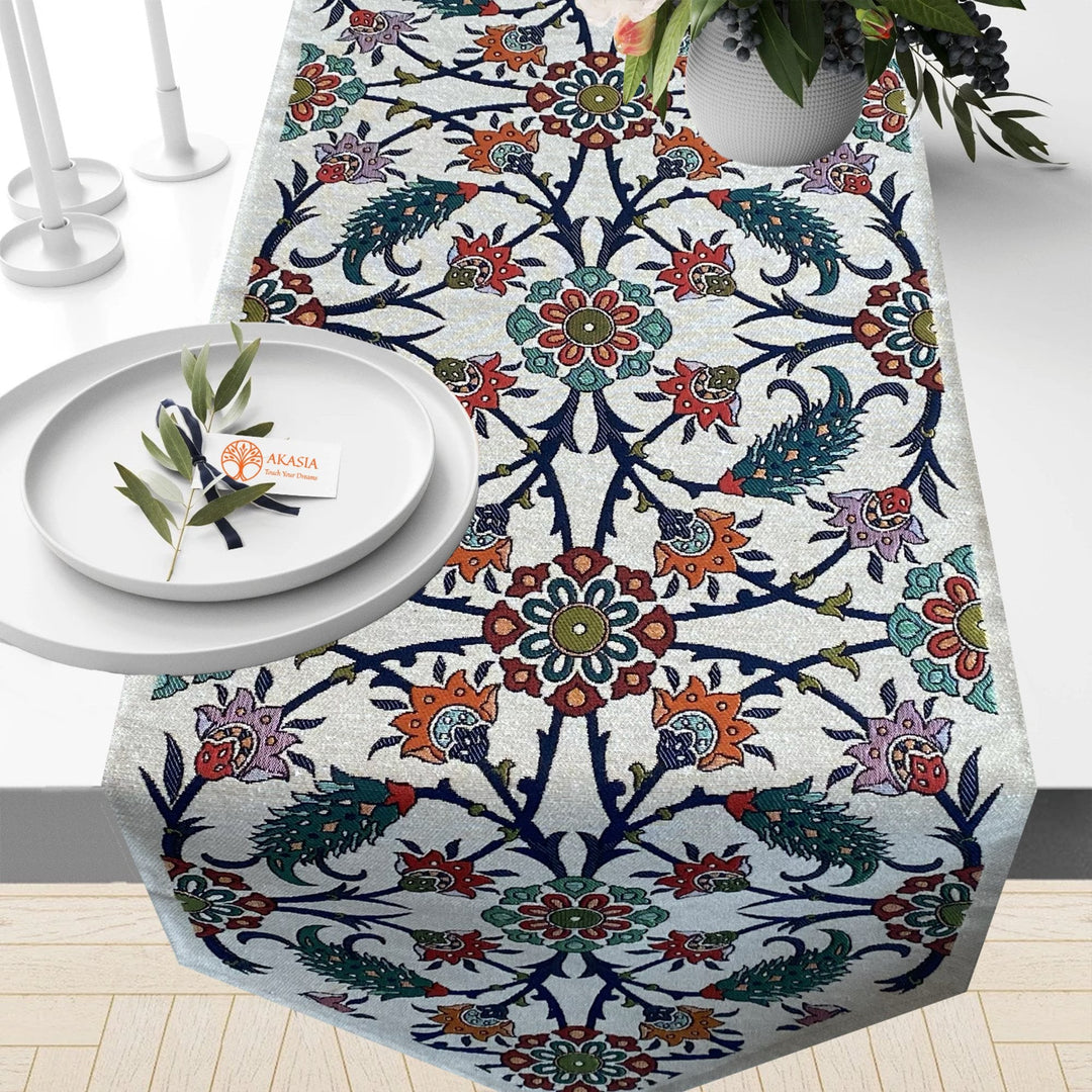 Tile Pattern Authentic Gobelin Runner