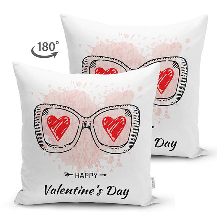 Love Pillow Cover|You and Me Pillow|Heart Cushion Case|Valentine's Day Gift|Love You Cushion Cover|Best Gift for Her|Romantic Pillowtop