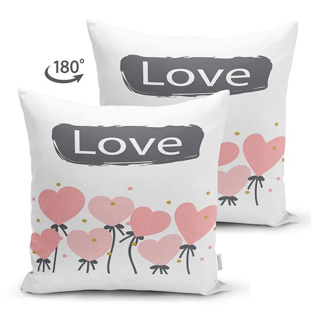 Love Pillow Cover|Love is in the Air|Happy Valentine's Day Decor|Love Cushion Cover|Heart Cushion Case|Valentine Pillowtop|Pastel Color Case