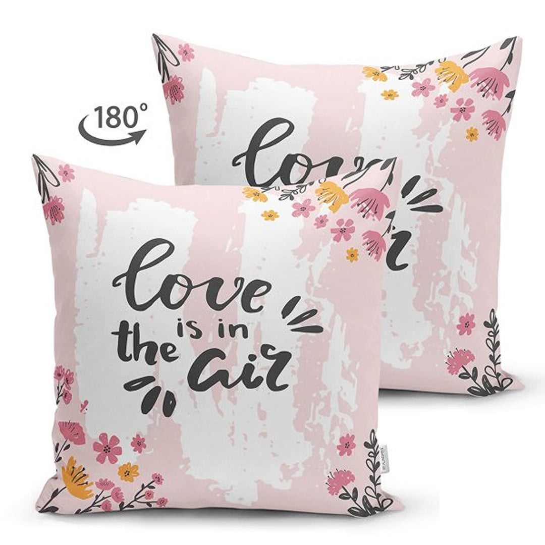 Love Pillow Cover|Love is in the Air|Happy Valentine's Day Decor|Love Cushion Cover|Heart Cushion Case|Valentine Pillowtop|Pastel Color Case