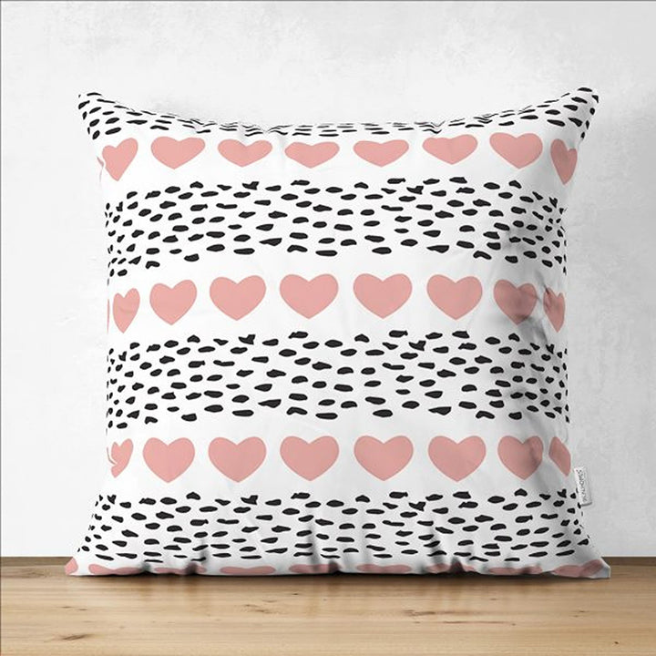 Love Pillow Cover|Love is in the Air|Happy Valentine's Day Decor|Love Cushion Cover|Heart Cushion Case|Valentine Pillowtop|Pastel Color Case