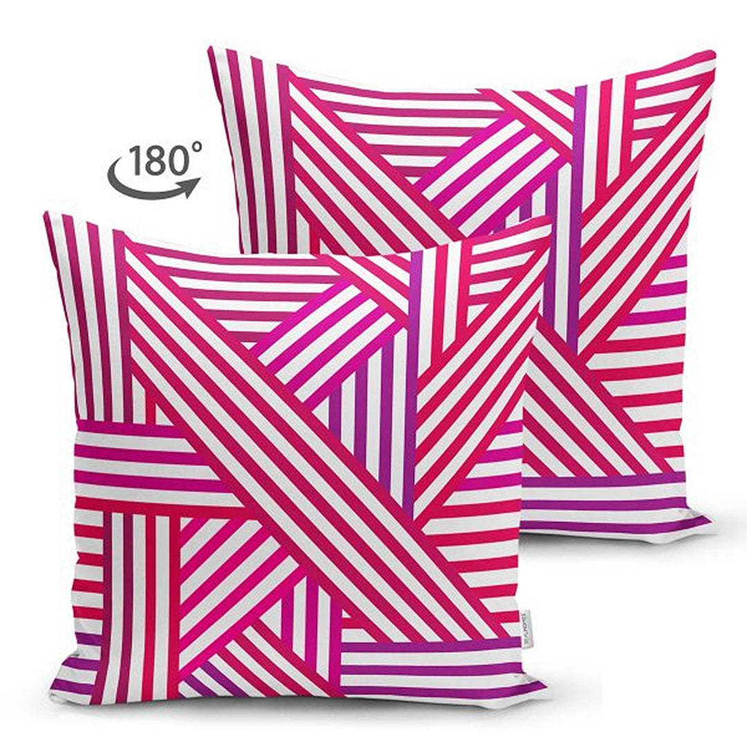 Love Pillow Cover|Always and Forever Pillow|Striped Cushion Case|Valentine's Day Gift|Abstract Love Decor|Valentine Pillowtop|Romantic Decor