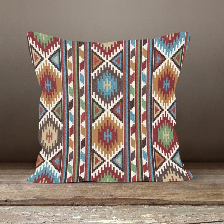 Rug Style Pillowtop|Rustic Cushion Cover|Authentic Pillows|Aztec Home Decor|Ethnic Throw Pillow|Rug Pillow Cover|Ethnic Decoration