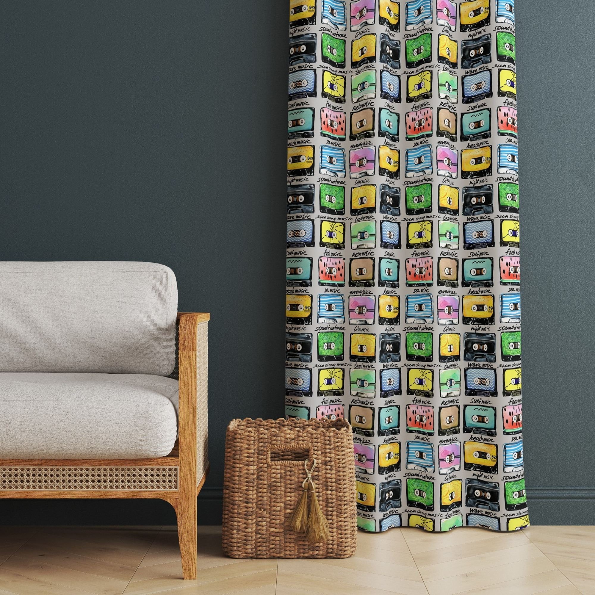 4 / 40x16 inches (100x40 cm) Valance