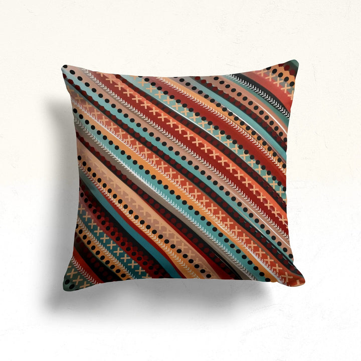 Abstract Geometric Pillow Case|Housewarming Cushion|Outdoor Pillowtop|Abstract Cushion|Boho Bedding Decor|Decorative Throw Pillow Top