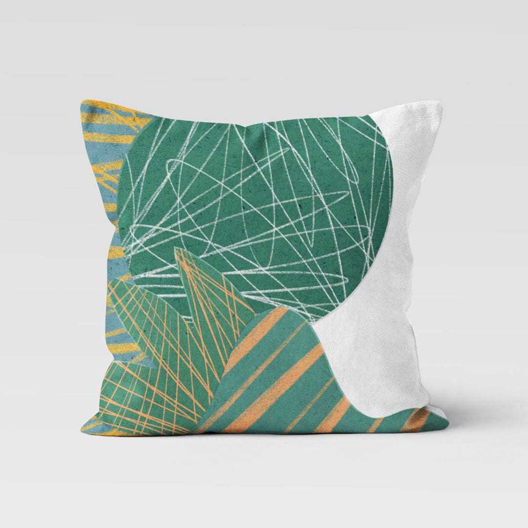 Abstract Pillow Cover|Colorful Cushion Case|Decorative Outdoor Throw Pillowcase|Boho Bedding Pillow Case|Sofa Cushion Cover|Stylish Decor