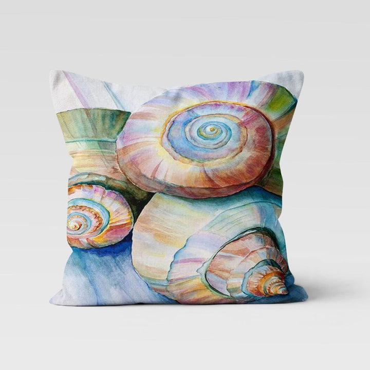 Beach House Pillow Case|Seagull Print Coastal Throw Pillow Cover|Nautical Summer Cushion Cover|Navy Marine Pillowcase|Beach House Decor