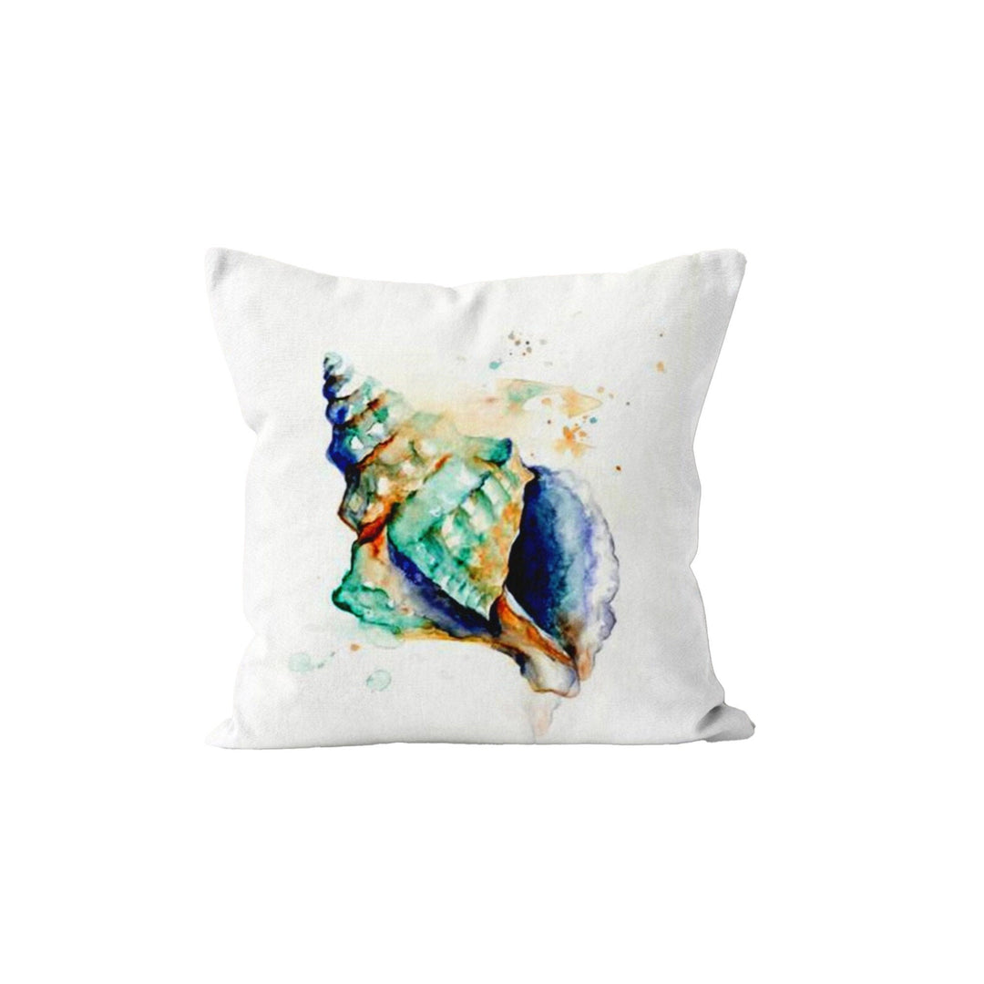 Coastal Pillow Case|Starfish Cushion Cover|Navy Marine Pillowcase|Beach House Decor|Lighthouse and Seashell Nautical Throw Pillow Cover