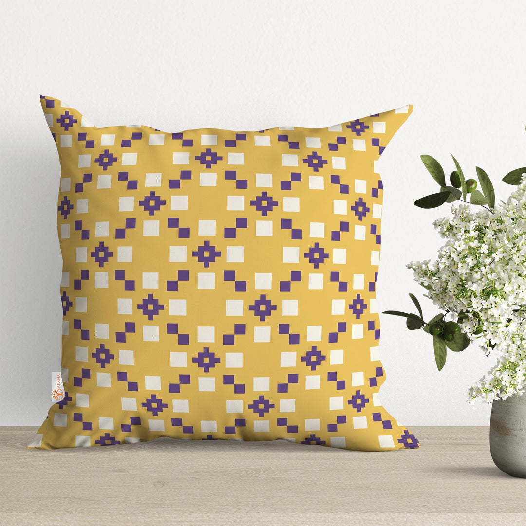 Geometric Pillow Cover|Cozy Pillowcase|Abstract Cushion Case|Decorative Pillowtop|Boho Bedding Decor|Outdoor Cushion Case|Sofa Throw Pillow