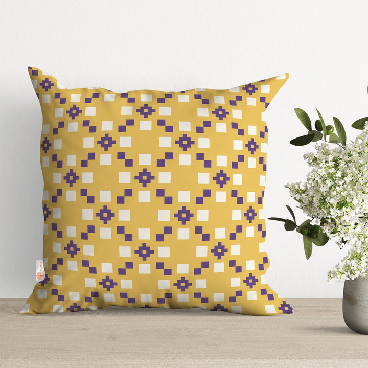 Geometric Pillow Cover|Cozy Pillowcase|Abstract Cushion Case|Decorative Pillowtop|Boho Bedding Decor|Outdoor Cushion Case|Sofa Throw Pillow