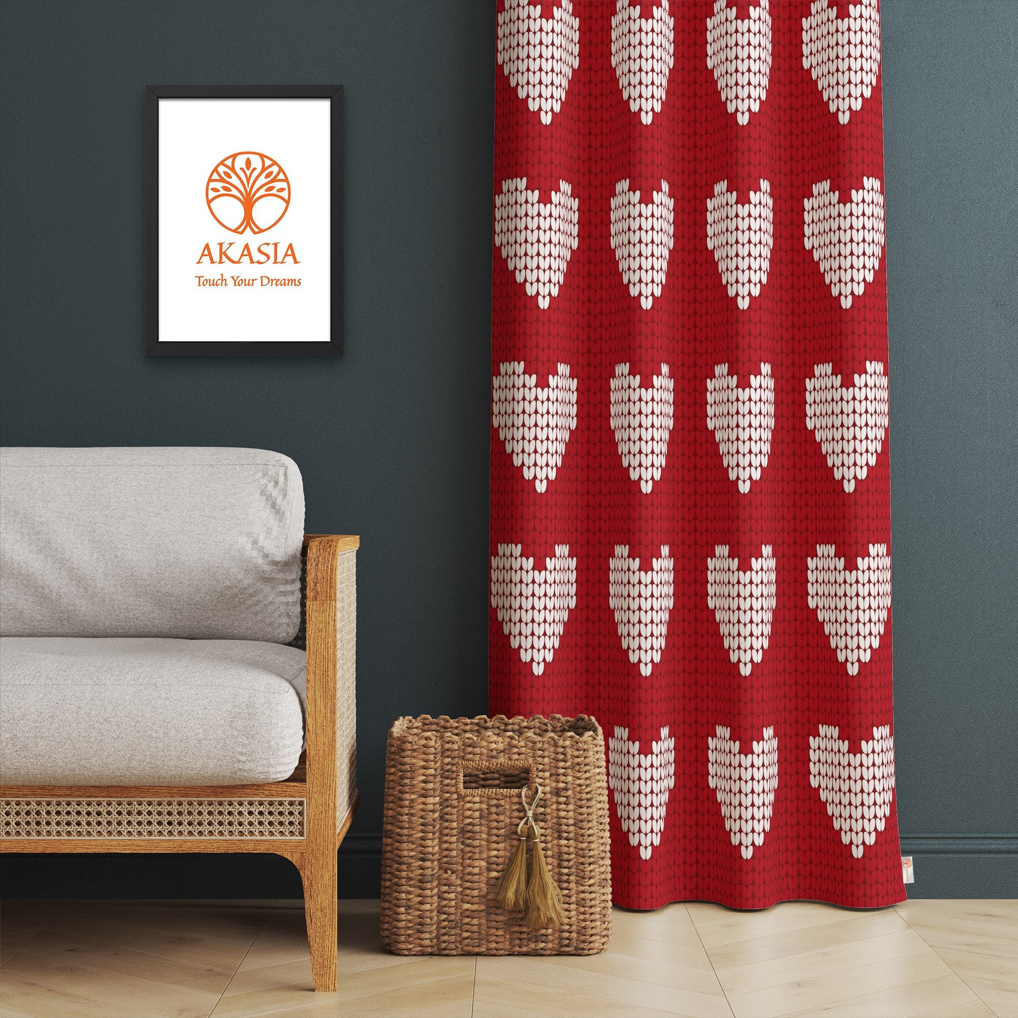 4 / 40x16 inches (100x40 cm) Valance