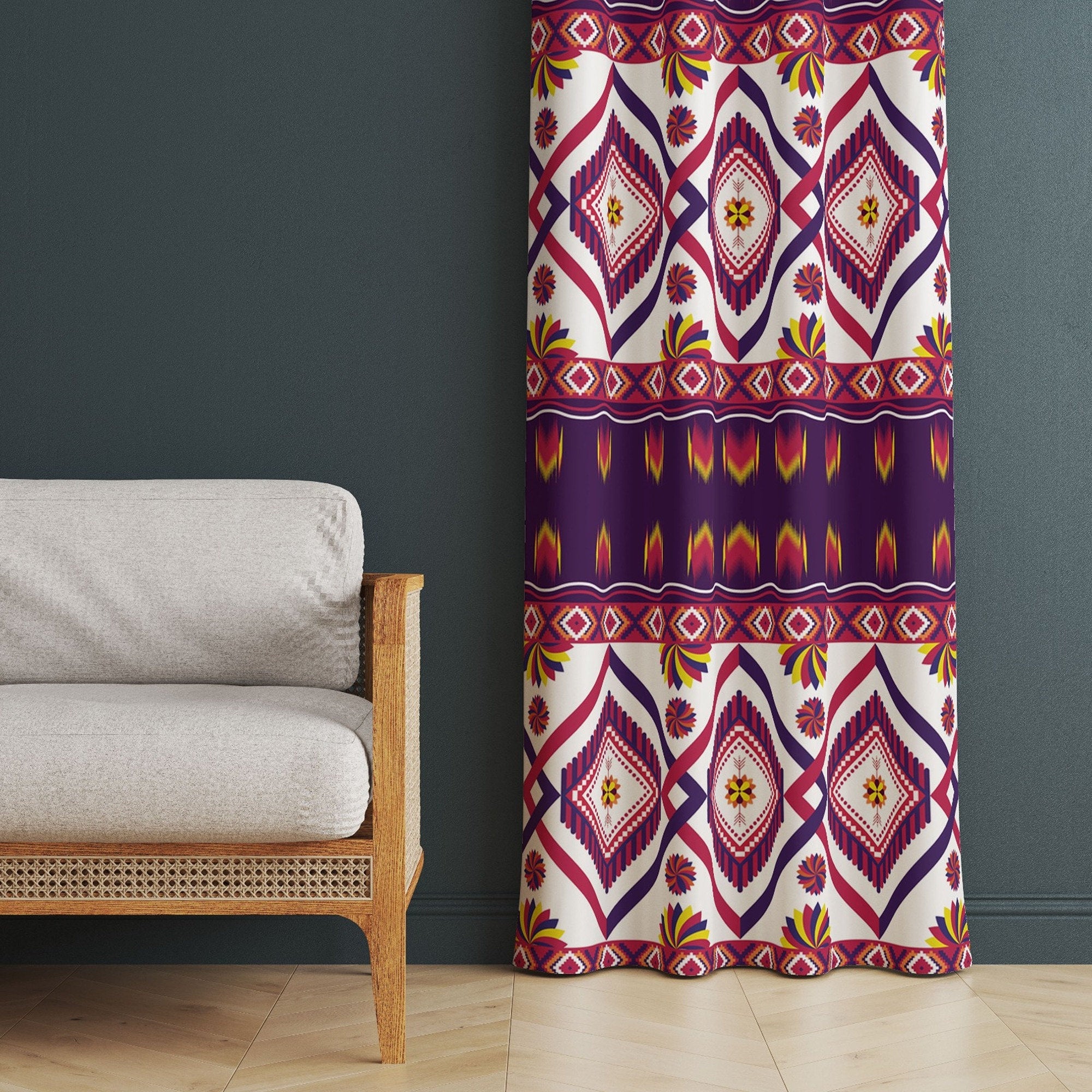4 / 40x16 inches (100x40 cm) Valance