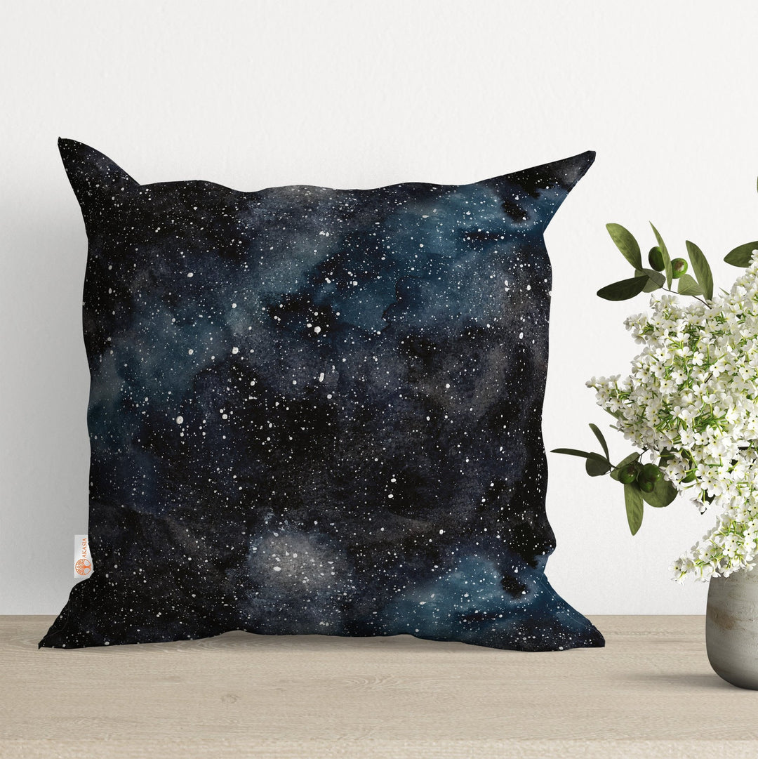 Deep Space Pillow Cover|Sky View Cushion Case|Space and Galaxies Pillowtop|Boho Bedding Decor|Outdoor Cushion Case|Sofa Throw Pillow Case