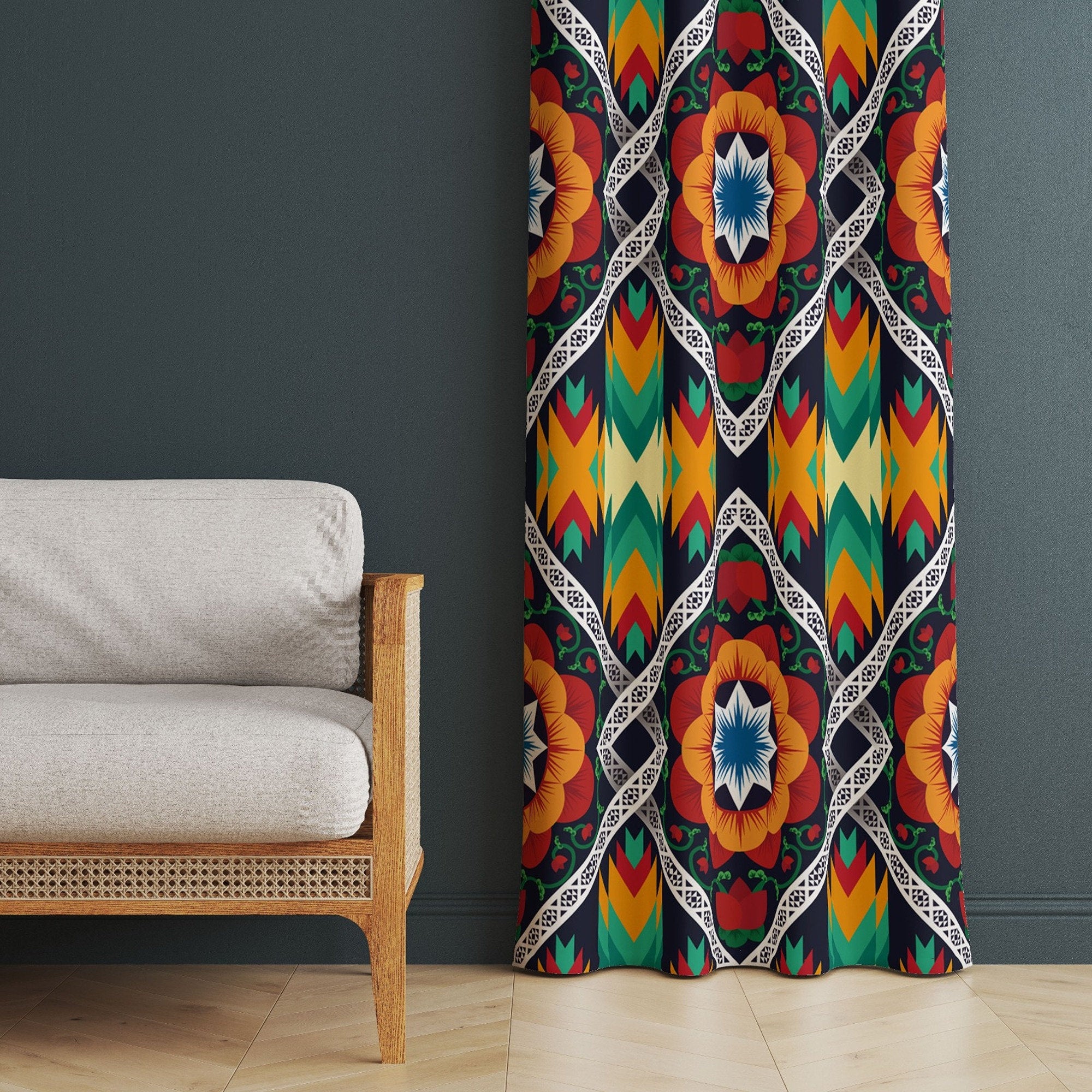 3 / 40x16 inches (100x40 cm) Valance