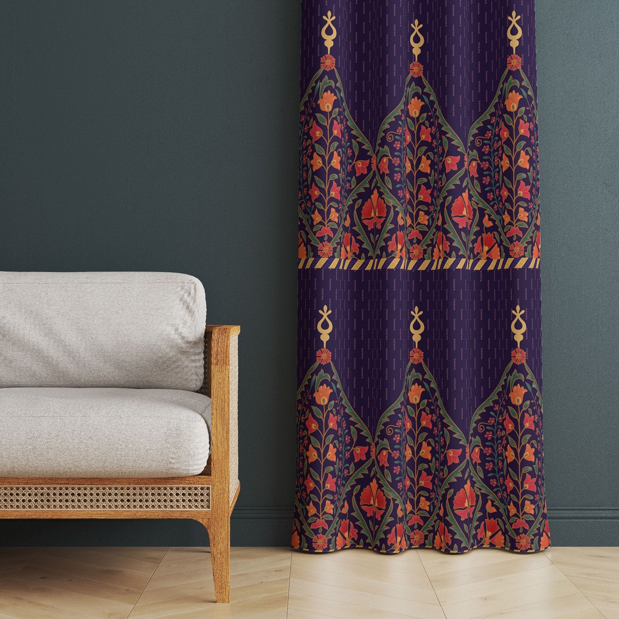 2 / 40x16 inches (100x40 cm) Valance